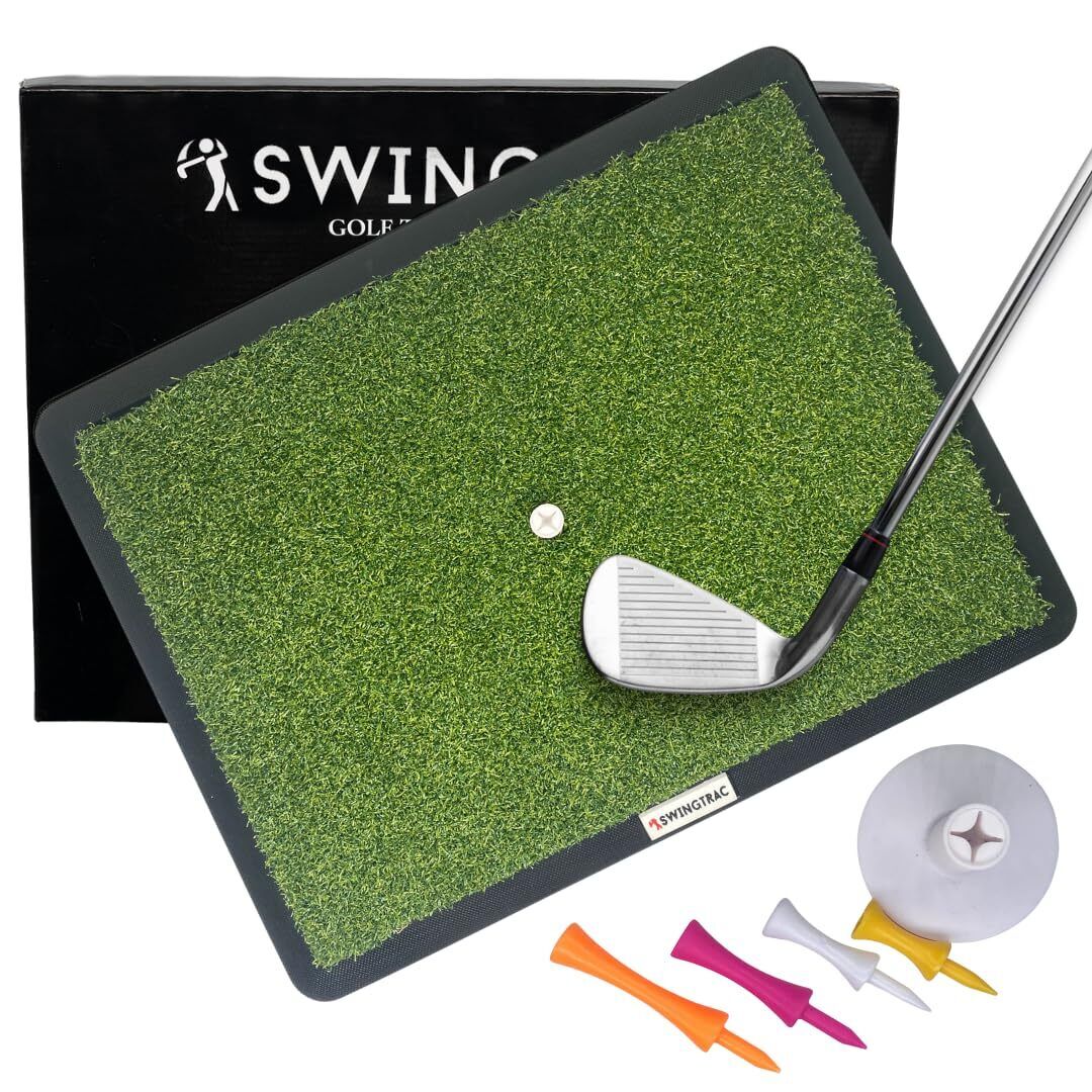Golf Mat Pro Replaceable Surface | Golf Hitting Mat | Indoor Outdoor Practice