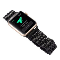 STAINLESS STEEL APPLE WATCH BAND 10/9/8/7/6/5/4/SE ULTRA 1/2 MULTICOLOR LUXURY
