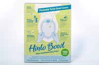 Hinlo Bowl - is an Eco-Friendly, Biodegradable, and flushable Toilet Bowl