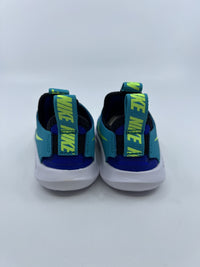 ♻️✅Nike Flex Runner (TD) Blue/Green Slip-On Shoes AT4665-601 Toddler  US5C