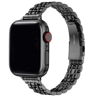 STAINLESS STEEL APPLE WATCH BAND 10/9/8/7/6/5/4/SE ULTRA 1/2 MULTICOLOR LUXURY