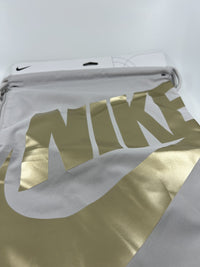 ♻️✅Nike Heritage Gym Sack Bag (White/Gold)