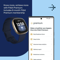 ♻️✅Fitbit Versa 3 Health & Fitness Smartwatch - Openbox -