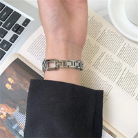 STAINLESS STEEL APPLE WATCH BAND 10/9/8/7/6/5/4/SE ULTRA 1/2 MULTICOLOR LUXURY