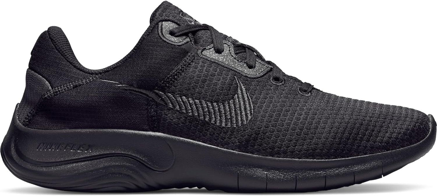 ♻️✅ Nike Mens Flex Experience Run 7 Black Running Shoes Sneakers