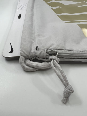 ♻️✅Nike Heritage Gym Sack Bag (White/Gold)