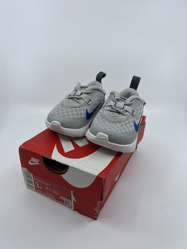 ♻️✅Nike  Reposto Gray Running Shoes Sneakers US3C Boys DA3267-002