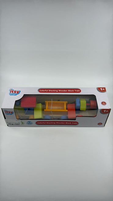 Itsy Tots Stacking Wooden Train