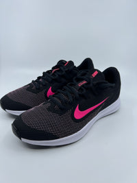 ♻️✅Nike Downshifter 9 Black/Pink/White Kids Shoes - Size 5.5 AR4135-003