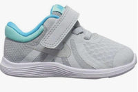 Nike Revolution 4 (Tdv) US7C PLATINUM METALLIC SILVER