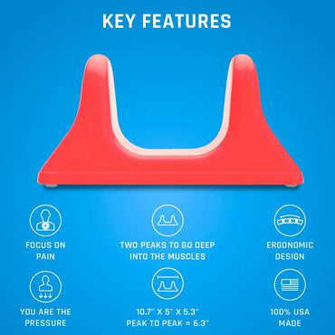 PSO-RITE Psoas Muscle Release and Deep Tissue Massage Tool - Psoas, Back,