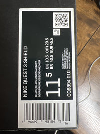 Nike Quest 3 Shield 'Black Poison Green' CQ8894-010