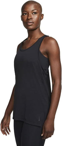 Nike Yoga Layer Tank Black/Dark Smoke Grey XS