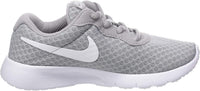 Nike Tanjun (TDV), Unisex Low-Top Sneakers 10.5 C Big Kid Grey White