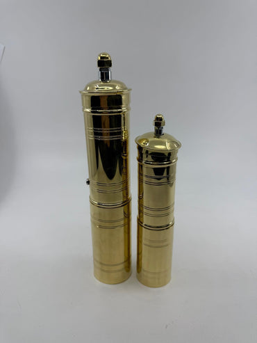 Traditional turkish coffee grinder brass SET OF 2