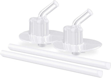 Thermos Replacement Straws for 12 Ounce Funtainer Bottle, Clear,2 Count(2 PACK)