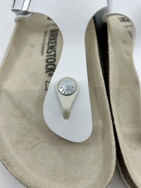 ♻️✅Birkenstock Gizeh BS WHEIT Men's Sandal US9 Brand New Original Box