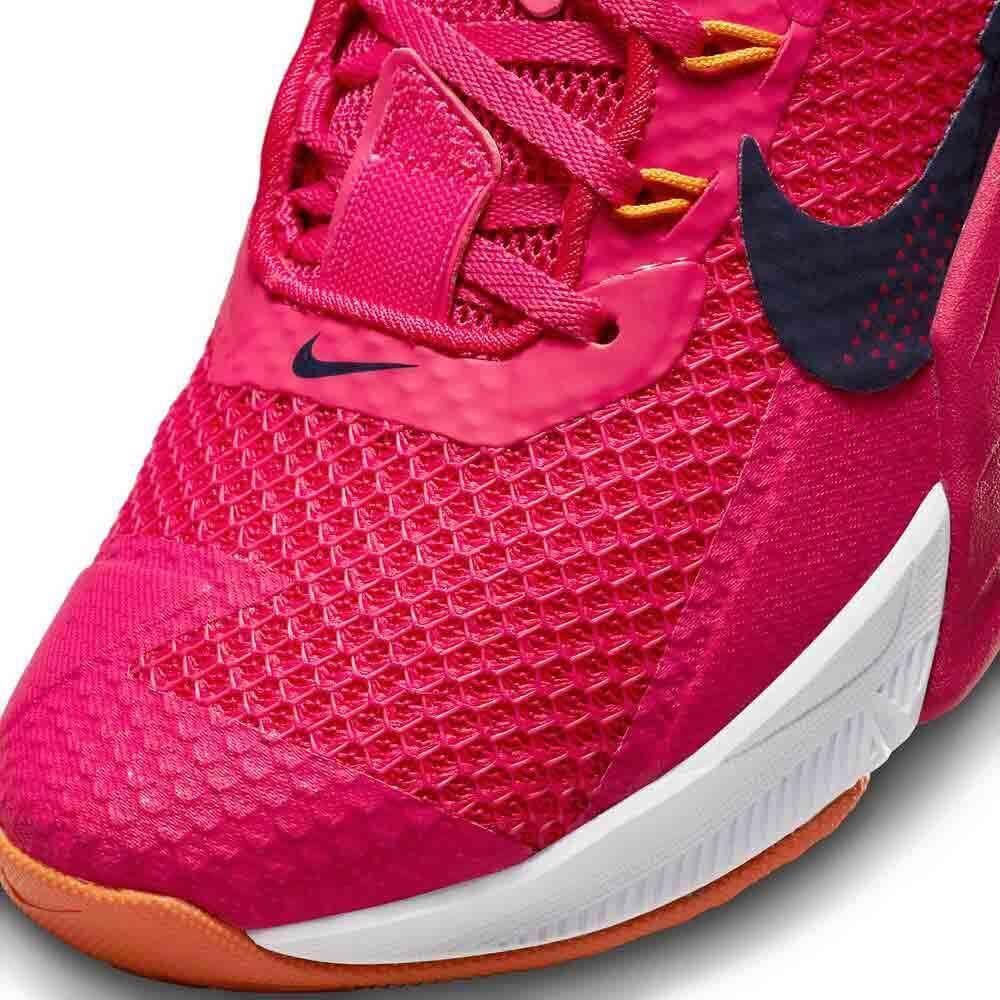 Nike Women's Sneaker 7.5 Rush Pink Blackened Blue Mystic Hibiscus