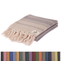 BERGAMA BeachTowel | 100% Cotton, Prewashed, 38 x 71 Inches Quick Dry, Sand Free