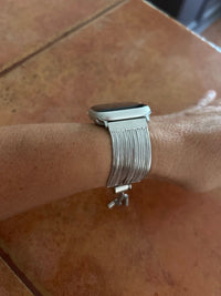 STAINLESS STEEL APPLE WATCH BAND 10/9/8/7/6/5/4/SE ULTRA 1/2 MULTICOLOR LUXURY