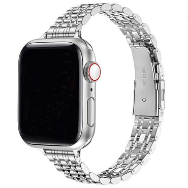 STAINLESS STEEL APPLE WATCH BAND 10/9/8/7/6/5/4/SE ULTRA 1/2 MULTICOLOR LUXURY