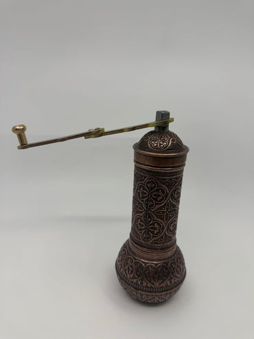 Handcrafted Grinder Elevate Your Coffee Experience with Zamak and Antique Copper