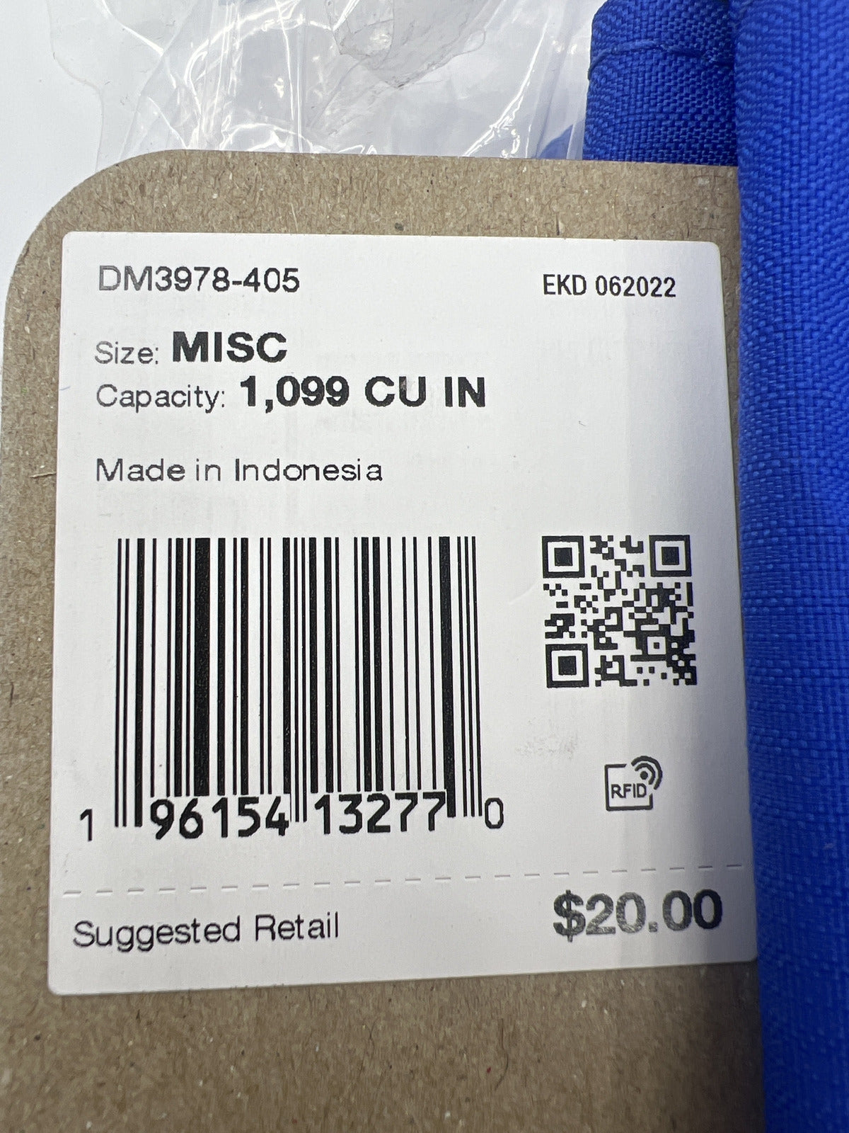 ♻️✅ Nike NK BRSLA DRAWSTRING - 9.5 (18L)
