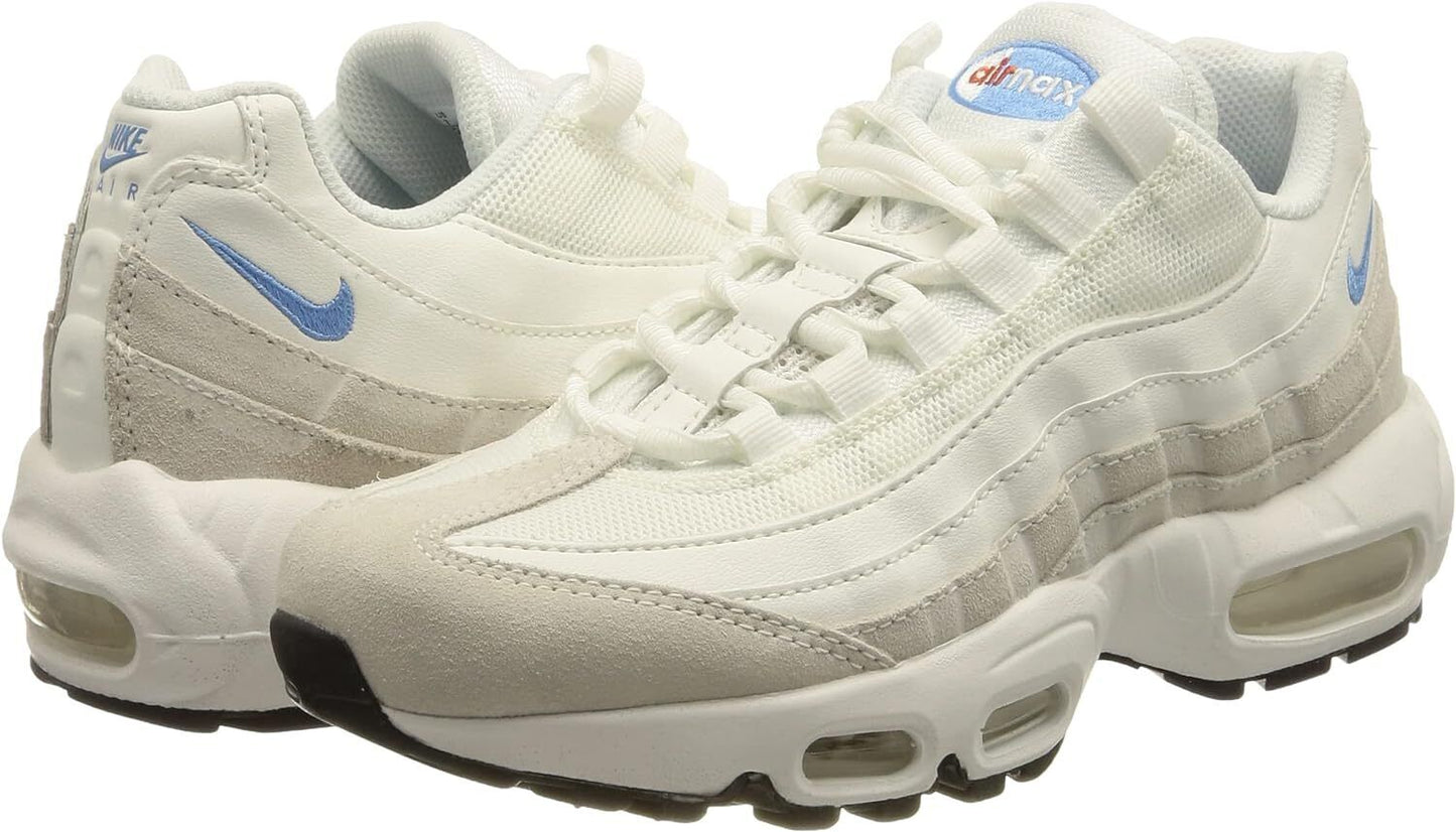 Nike Women's and Man's Gymnastics Shoes Sneaker, Summit White Blue, 8 US- 9.5 US